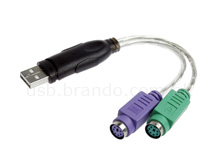 USB to PS/2 Cable