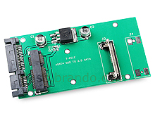 3.3v mSATA SSD to 2.5