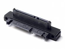 SATA 22-Pin Male to SATA 22-Pin Female Adapter (Reverse 90°)