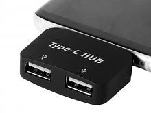 Type-C Dual Port OTG Hub Adapter