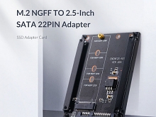 M.2 NGFF mSATA to 2.5