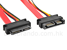 SATA and SATA HDD Power Extension Cable