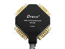 USB 2.0 to 4 x RS 232 Cable