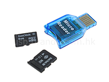 USB MicroSD/T-Flash + M2 Card Reader