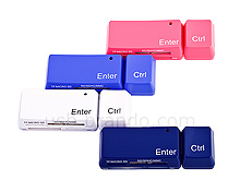 USB Enter + Ctrl Keys Card Reader