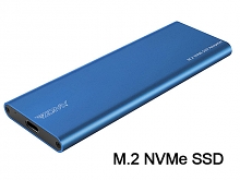 USB 3.1 Type-C to M.2 NVMe (PCI-E Protocol) Lane SSD Enclosure