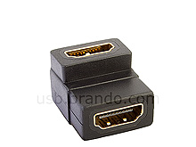 HDMI Female to HDMI Female Adapter (90 degree)