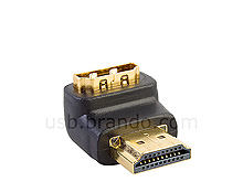 HDMI Male to HDMI Female Adapter (90 degree)