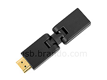 360° x 360° HDMI Male to HDMI Female Adapter