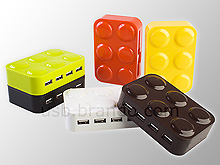 CHUNKY USB Brick 4-Port Hub