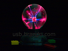 USB Plasma Ball with 4-Port Hub