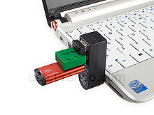 USB 3-Port Rota-Rota Hub