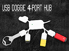 USB Doggie 4-Port Hub