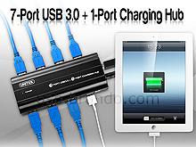 7-Port USB 3.0 + 1-Port Charging Hub