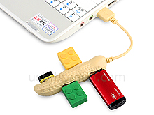 USB Peanut 4-Port Hub