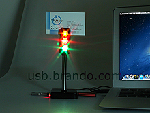 USB Traffic Light 3-Port Hub II