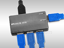 USB 3.0 Aluminum 4-Port Hub