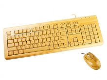 USB Bamboo Keyboard + Mouse