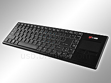 USB 2.4GHz Wireless Keyboard with Touch Pad