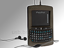 2.4GHz Wireless Handheld Multi-Touchpad Keyboard with Microphone and Speaker