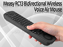Measy RC13 Bidirectional Wireless Voice Air Mouse