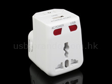 Universal Travel Adapter with USB Power Port