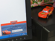 Disney Cars USB Email Alert