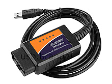 ELM 327 Scanner OBDII Car Diagnostics USB Interface Cable