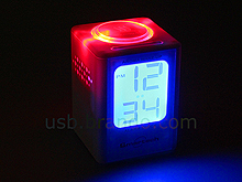 USB Mini Luminous Aroma Alarm Clock