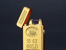 USB Gold Bar Windproof Lighter