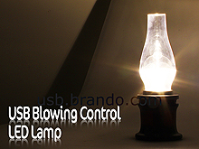 USB Blowing Control LED Lamp