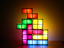 DIY USB Tetris Stackable LED Light