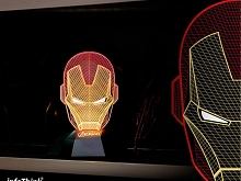 infoThink Iron Man 3D Line Lamp