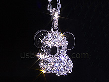 USB Jewel Koala Necklace Flash Drive