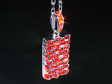 USB Jewel Elegant Pendant Nacklace Flash Drive