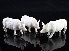 USB White Piggy Flash Drive