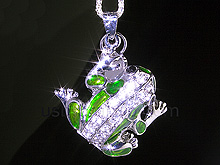 USB Jewel Frog Necklace Flash Drive II