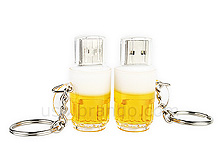 USB Beer Keychain Flash Drive