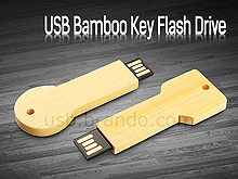 USB Bamboo Key Flash Drive