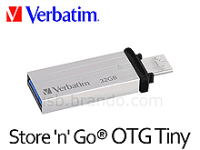 Verbatim Store 'n' Go OTG Tiny USB 3.0 Flash Drive