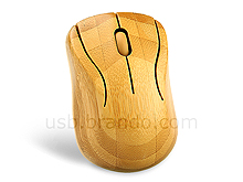 Wireless USB Bamboo Mouse