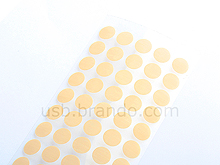 0.15mm Thick Mouse Feet Affixed Sticker