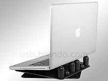 360° Rotate Notebook Cooling Pad with 4-Port Hub