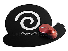 Lazy Snail Mouse Pad