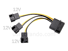 1-to-3 Cooling Fan Power Cable