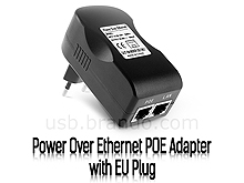 Power Over Ethernet POE Adapter with EU Plug