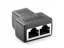 1 to 2 Port RJ45 Lan Splitter Adapter