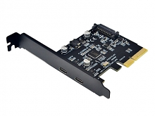 2-Port Type-C PCI-E Expansion Card