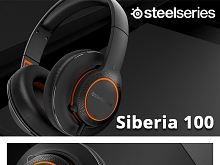 SteelSeries Siberia 100 Gaming Headset with Mic