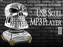 USB Skull MP3 Player III